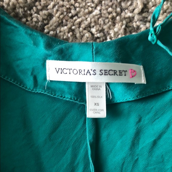 Victoria’s Secret 100% Silk Mini Slip Dress - Picture 4 of 5